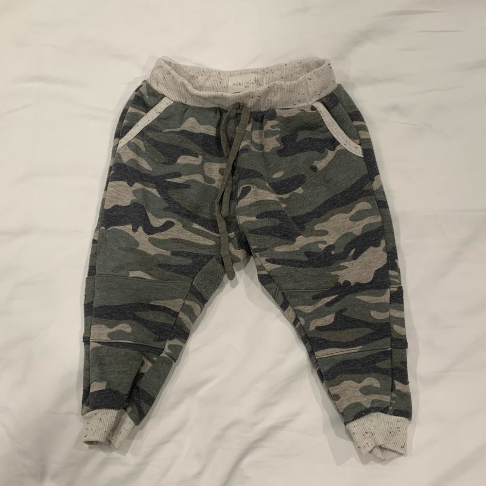Miki Miette Camo Joggers - 18 Months